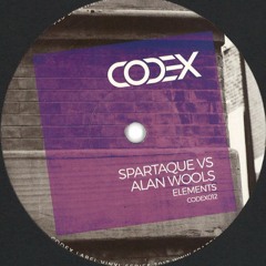 CODEX012: Spartaque, Alan Wools - Elements [vinyl]