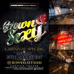DJ Ceesix & Kash Kid live @ Grown & Sexy, Revolutions America Square!!