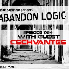 Abandon Logic 054 @ DI.FM (August 2017) WGuest Cschvantes