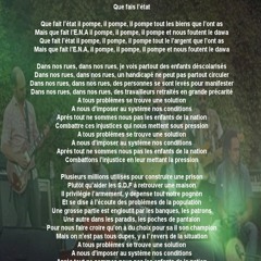 Que fais l'état 2017