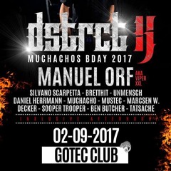 Ben-Butcher @ Dstrct X // Muchachos Bday // Gotec Club Karlsruhe // 02.09.2017