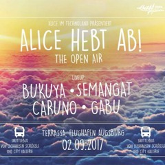 [Live-Mitschnitt] Gabu @ Alice hebt Ab Open Air, Terassa Augsburg (02.09.17)