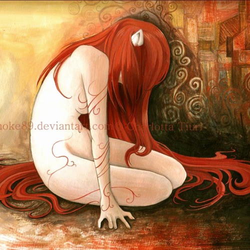 Elfen Lied - In the opening of Elfen Lied, all of the art