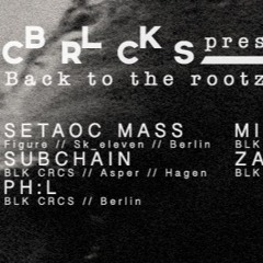 Zari @ BLK CRCS pres. Back to the Rootz / Bogen 2 - Cologne / 01.09.17
