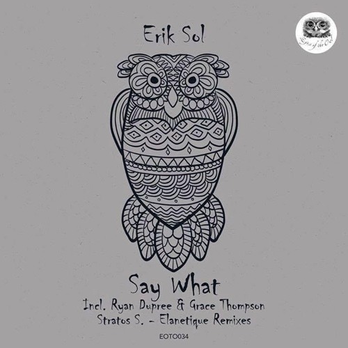 Erik Sol - Say What - Ryan Dupree and Grace Thompson Remix