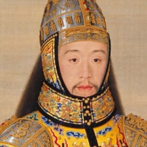 The Qianlong Emperor in Ceremonial Armor on Horseback