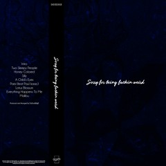 Sorry for being fuckin weird [Beat Tape]