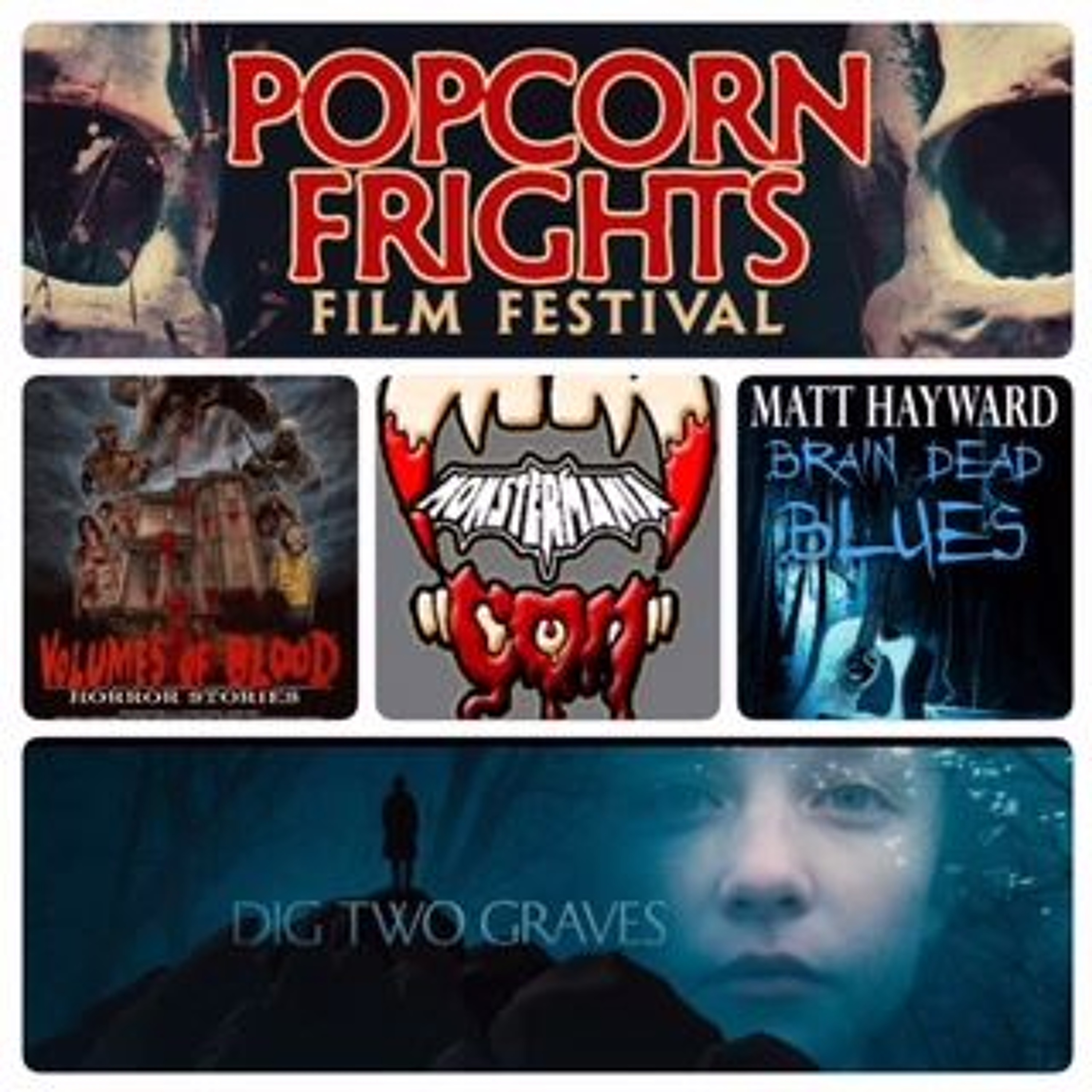 The Horror Happens Radio Show Episode 228 / 8-1-17: Dig Two Graves, Monster Mania, Brain Blues Dead, & more episode artwork