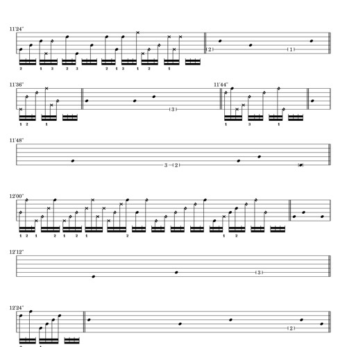 ostinato and interrupt (audition)