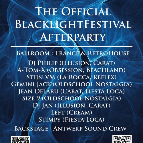 GeminiJack @ OSN Blacklight Festival Afterparty - La Rocca - Aug. 2017