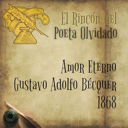 Stream episode Amor Eterno - Gustavo Adolfo Bécquer by El Rincón del Olvidado podcast Listen online for free on SoundCloud