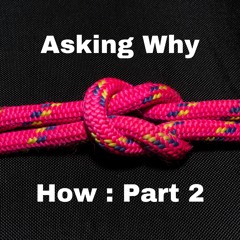 Asking Why Not How: Part 2