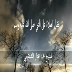 فضل الصلاة على النبي - صلى الله عليه وسلم - |  الشنقيطي