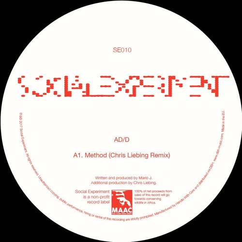 Premiere: AD/D "Method (Chris Liebing Remix)"