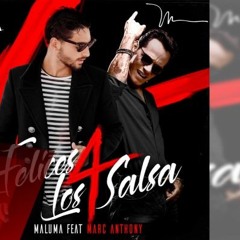 100 Maluma Ft Marc Anthony - Felices Los 4 (By Dj Fer Rodriguez Salsa Mix 2017)