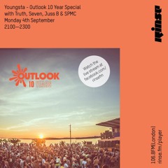 Youngsta - Outlook 10 Years Special w/ Truth, Seven, Juss B & SPMC - 4th September 2017