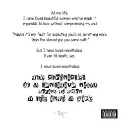 Mermaids/The Chronicles Of A Sensitive Nigga Trying To Turn A Hoe Into A Wife