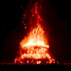 Burning Man 2017 - Camp Mystic - Live Set on Mystic Flyer Friday Night - Cedric