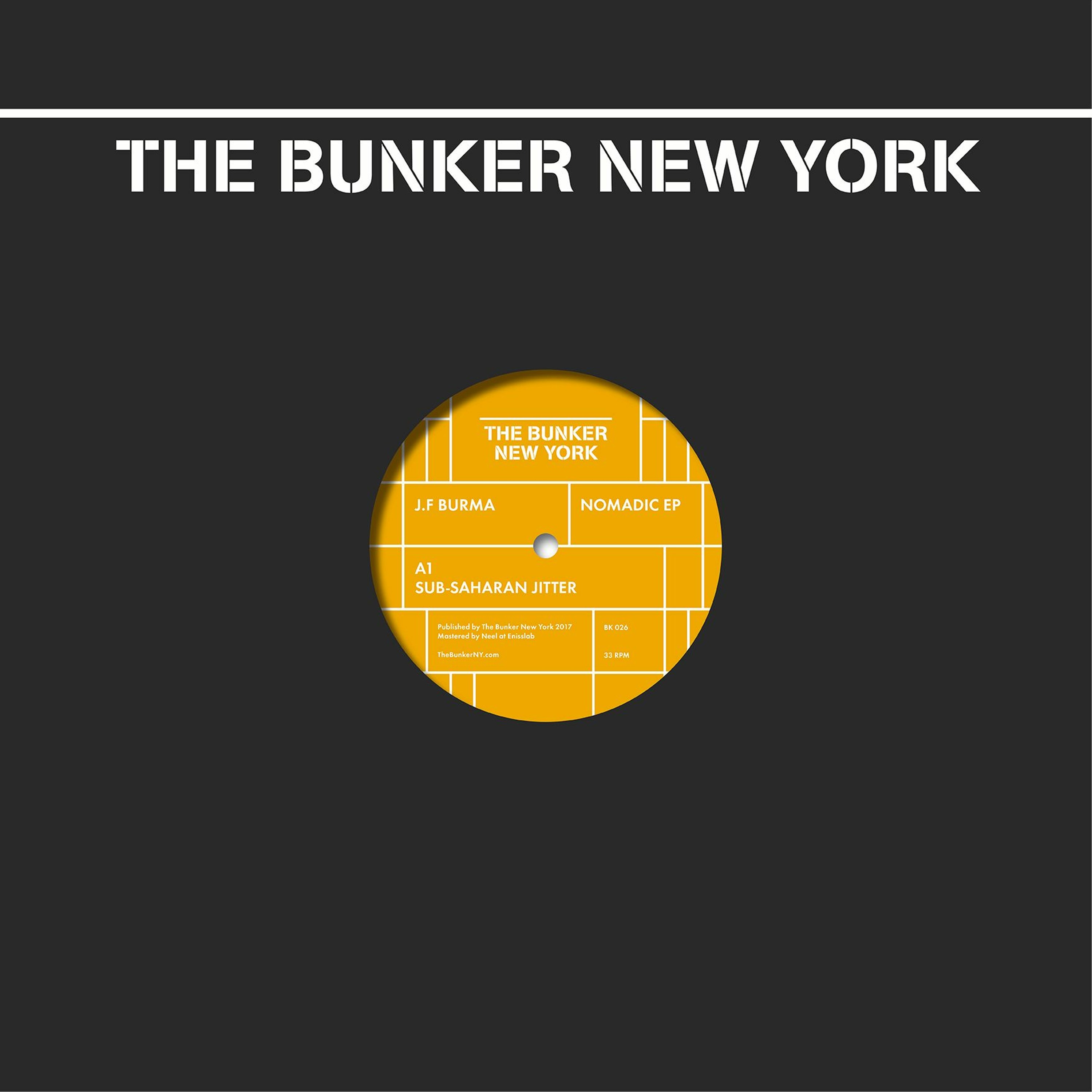 J.F. Burma  - Nomadic EP (The Bunker New York 026) CLIPS episode artwork