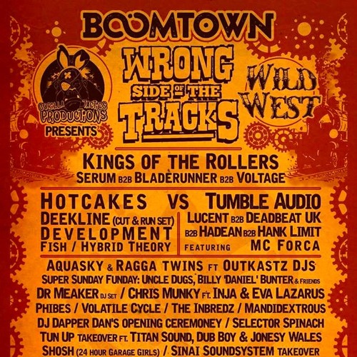 Kings of the Rollers ft. Inja LIVE - Boomtown Fair 2017 (Wrong Side of the Tracks)
