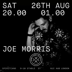 Joe Morris at Spiritland - 26th August 2017