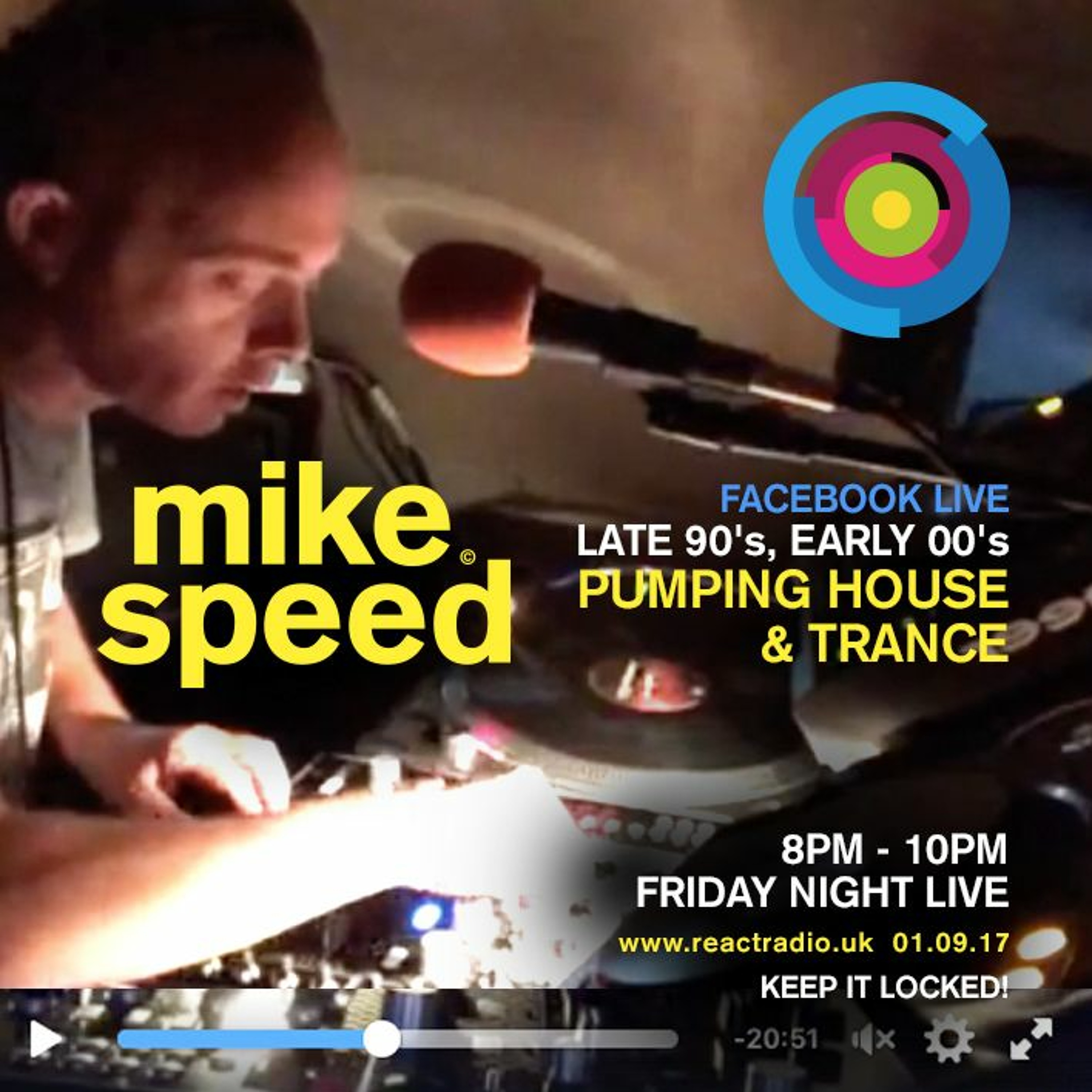 Mike Speed | React Radio UK Show | www.reactradio.uk | Underground & Oldskool Beats