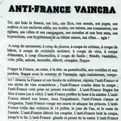 La Vermine - Echos De L'Epoque - 08 Chroniques De L'AntifRance