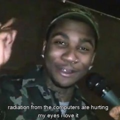 mix: radiation from the computers are hurting my eyes i love it