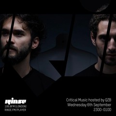 Critical Sound no.46 | QZB | Rinse FM | 06.09.17