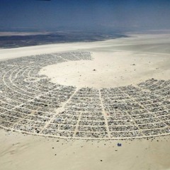 Burning Man 2017 - Space Gypsy Art Car Dusty Day Cruise