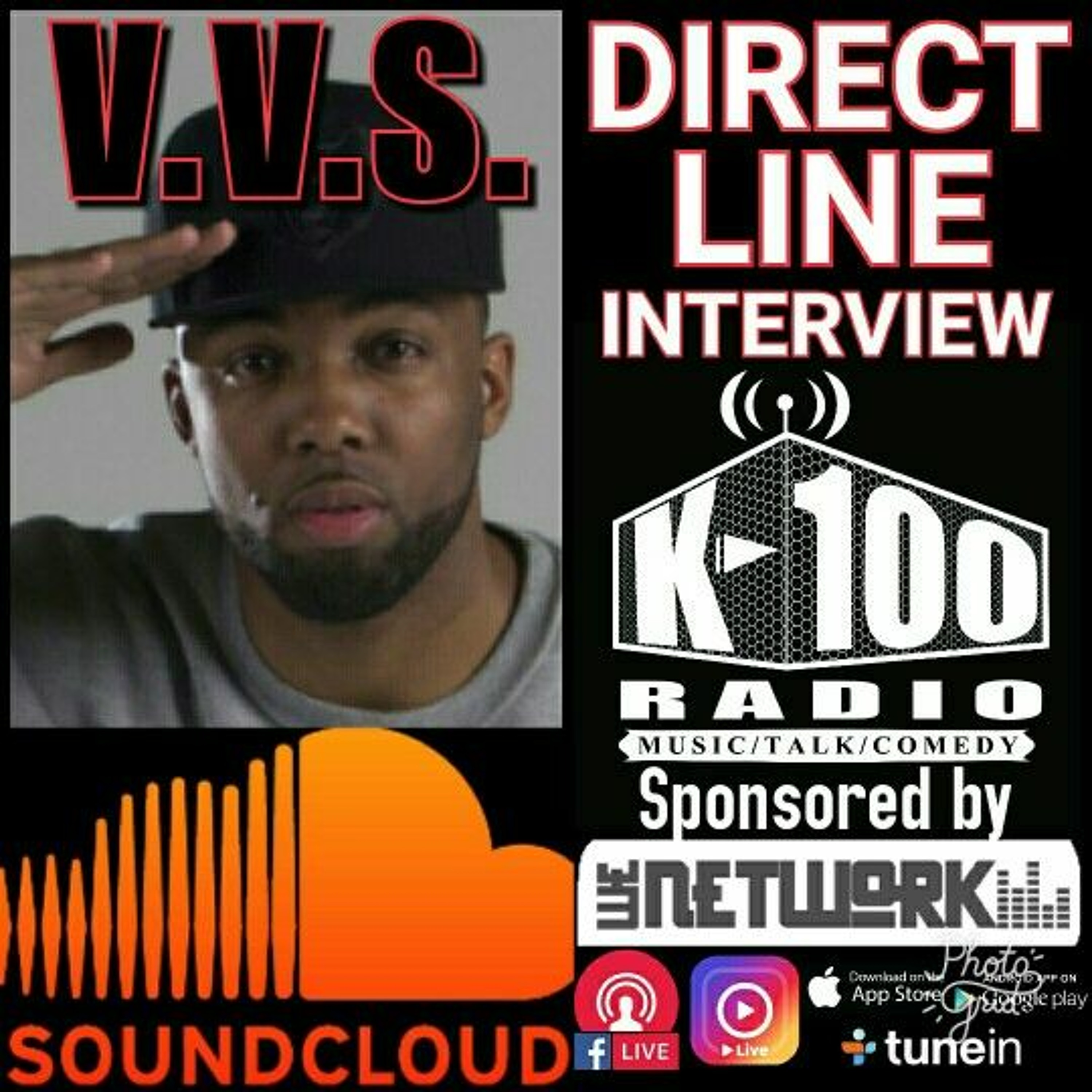 DIRECT LINE INTEVIEW with V.V.S. on K-100 Radio episode artwork