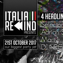 Tony Hall - ITALIA RE-WIND 2ND Birthday Promo Mix