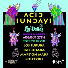 Los Suruba @ Acid Sundays, Ibiza (27.08.17)