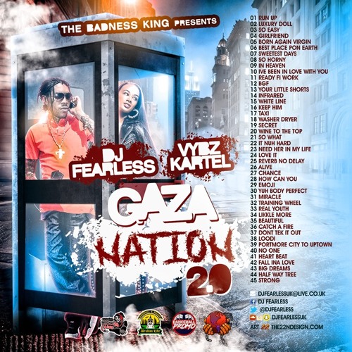 Vybz Kartel - Gaza Nation 2.0 Mix 🆓🌍👔