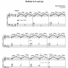 Ballade in b und gis