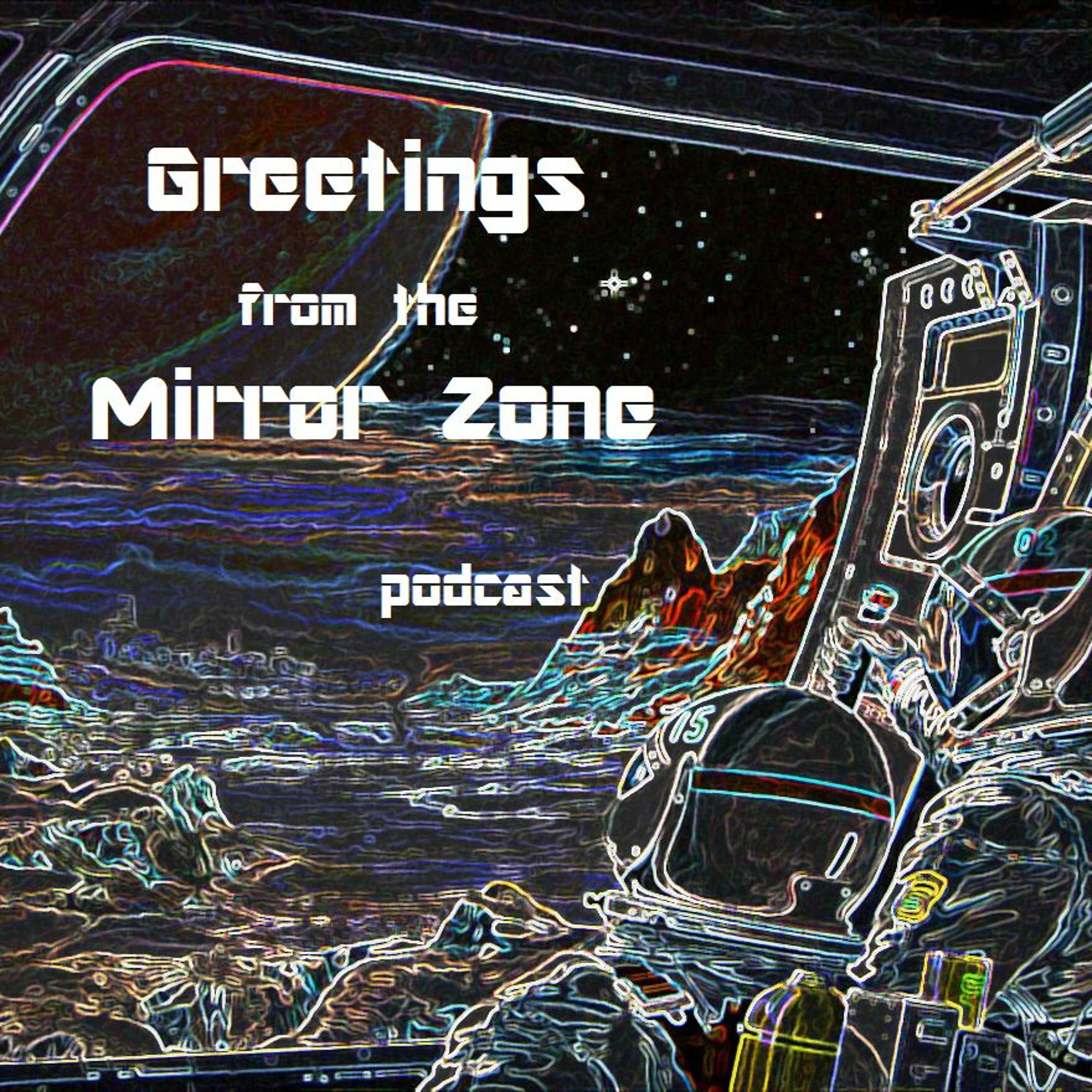 EP1- "Dark They Were and Golden Eyed" by Ray Bradbury episode artwork