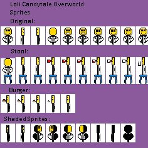 candytale sprites!