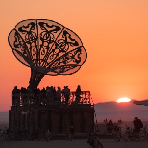 Friday Sunset @Bedouins Camp - Burning Man 2017