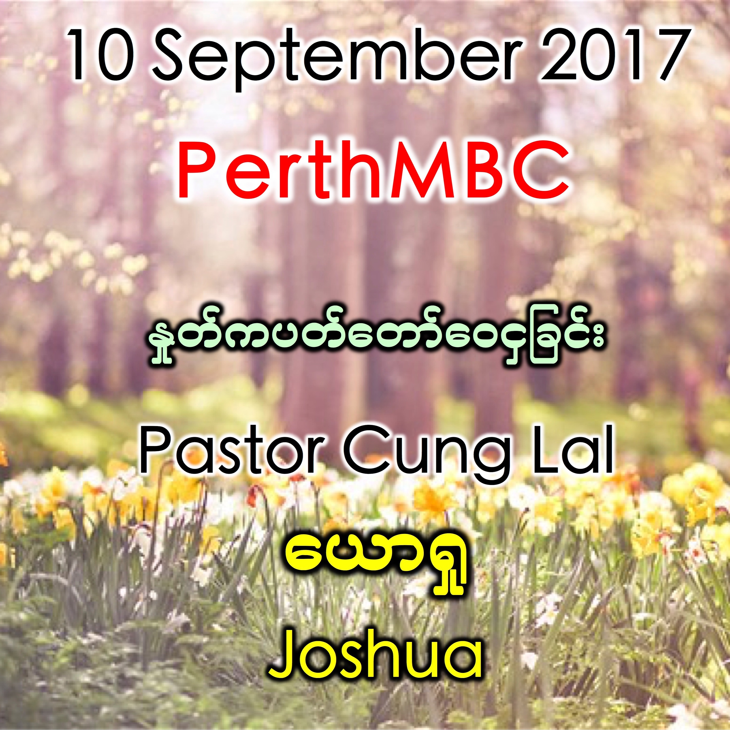 Joshua ယောရှု episode artwork
