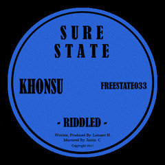 Khonsu - Riddled (FREESTATE033)