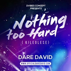 NOTHING TOO HARD- DARE DAVID