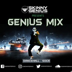 GENIUS MIX - DANCEHALL AND SOCA #FREESTYLE# MIXED BY SKINNY GENIUS