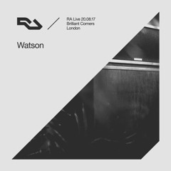 RA Live - 20.08.17 Watson at Brilliant Corners