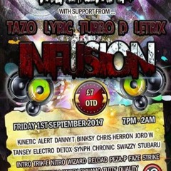 INFUSION 01.09.2017 DJ'S TANSEY & JORD W - MC'S LYRIC & TURBO D (TRACK 04)