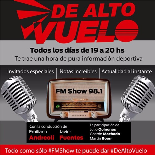 Stream De Alto Vuelo vuelve con todo por FM Show 98.1 by Julio Leonardo  Quinones | Listen online for free on SoundCloud