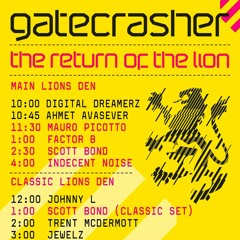 JOHNNY L @ GATECRASHER 2nd Sept Melbourne Australia 2017