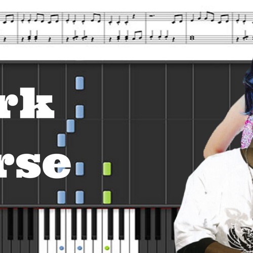 Katy Perry - Dark Horse (feat. Juicy J) Piano Tutorial Easy (Sheet Music+ Cover) With Lyrics