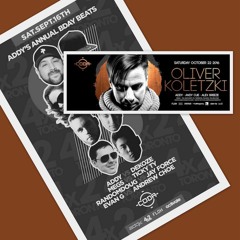 Addy Live Opening For Oliver Koletzki @ Coda - TORONTO - CANADA - BDAY - BEATS - 2017 - Part 2