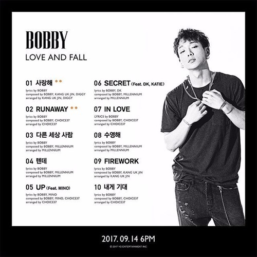 iKON BOBBY[MEMORIES] ☠ Listen to 텐데 - Bobby (iKON) by Bonnie in 1 playlist online for