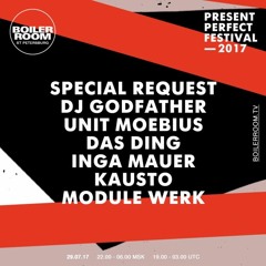 Unit Moebius Boiler Room St Petersburg x Present Perfect Festival Live Set